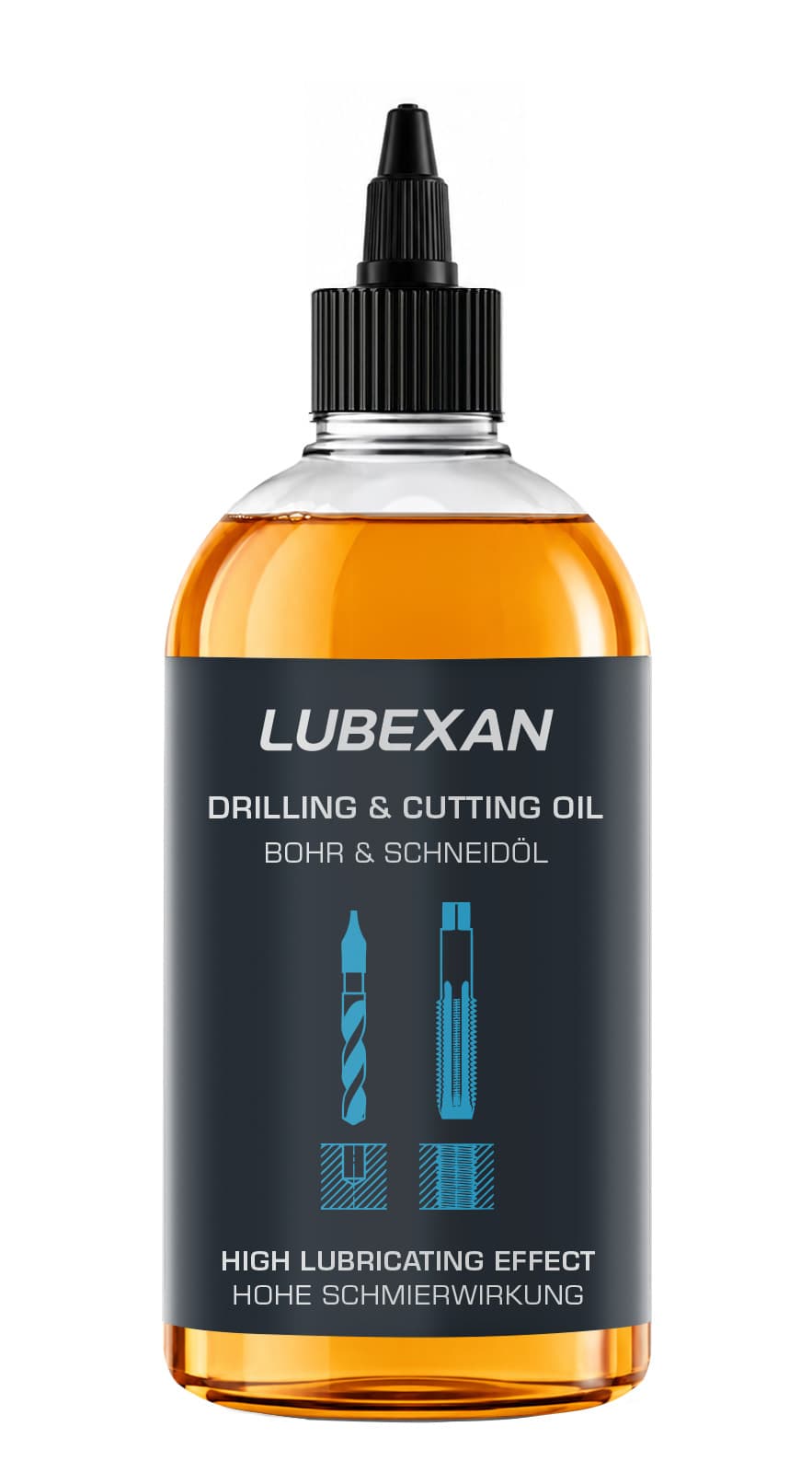 LUBEXAN DRILLING & CUTTING OIL – Drilling & Cutting Oil / Bohr & Schneidöl – 500 ml
