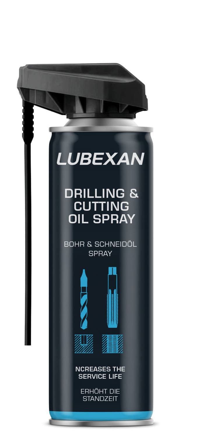 LUBEXAN DRILLING & CUTTING OIL SPRAY – Drilling & Cutting Oil / Bohr & Schneidöl – 400 ml
