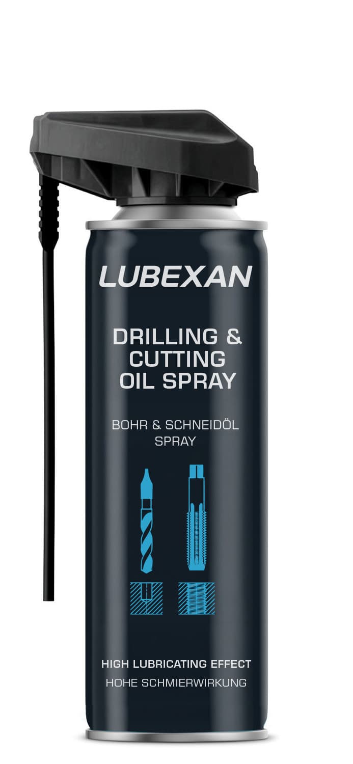 LUBEXAN DRILLING & CUTTING OIL SPRAY – Drilling & Cutting Oil / Bohr & Schneidöl – 400 ml